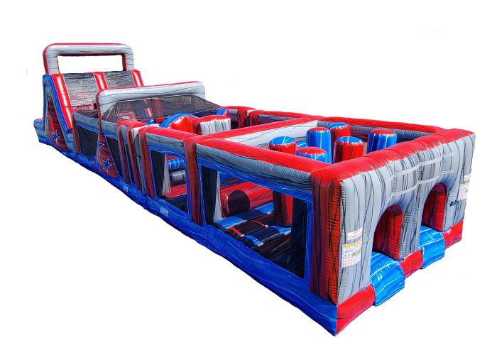 65' Marble Mega Obstacle