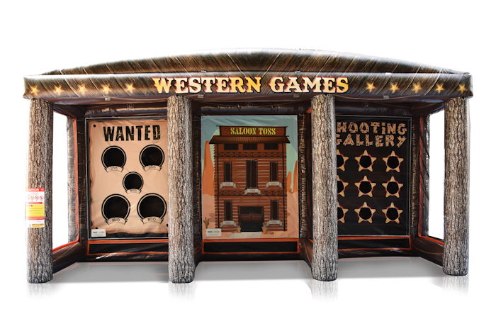 3 in 1 Western Game Booth