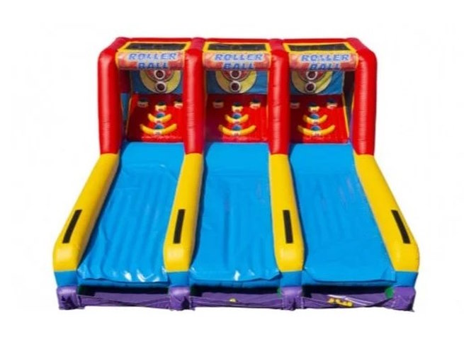 Inflatable Skee Ball - 3 Lane