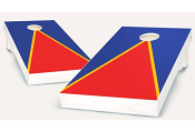 Corn Hole - Red and Blue (wooden) Corn Hole - Red and Blue (wooden)
