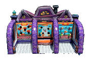 Inflatable Game Booth 3 in 1 - Haunted Inflatable Game Booth 3 in 1 - Haunted