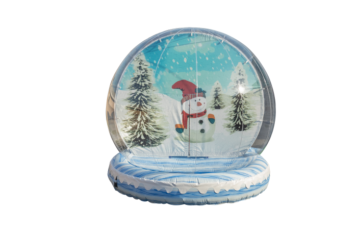 Giant Human Snow Globe