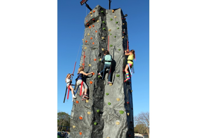 Rock Climbing Wall (LED) - 4 Lane