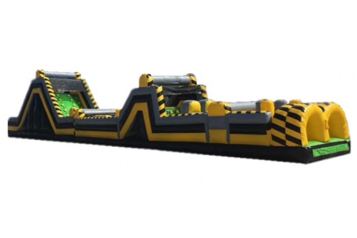 70' Toxic Obstacle w/Slide
