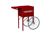 Popcorn Machine Cart - Red Popcorn Machine Cart - Red
