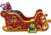 Santa Sleigh Slide/Combo