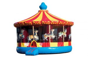 carousel bounce house