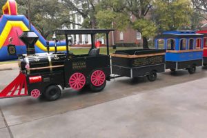 trackless train party rentals dallas