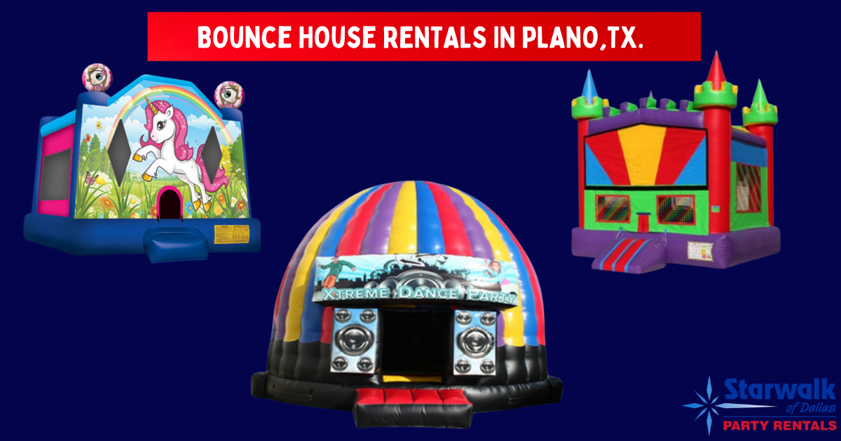 Bounce House Rentals In Plano, TX - Starwalk Of Dallas