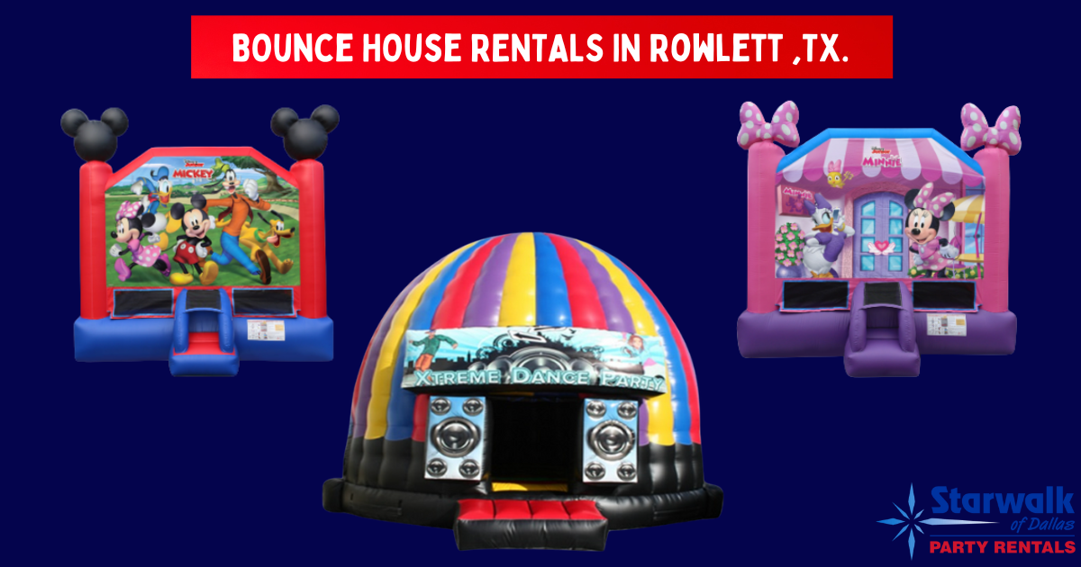 Bounce House Rentals In Rowlett, TX - Starwalk of Dallas